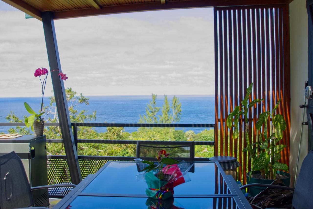 Ka Hema - Maison Entiere Avec Jacuzzi Et Vue Sur Mer Saint-Joseph Zewnętrze zdjęcie