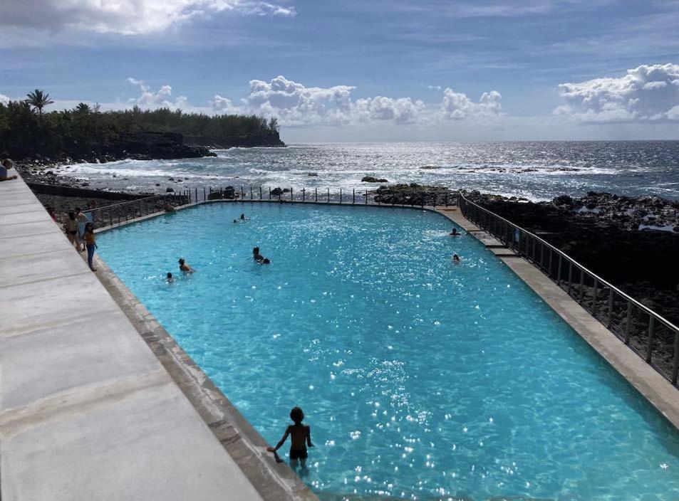 Ka Hema - Maison Entiere Avec Jacuzzi Et Vue Sur Mer Saint-Joseph Zewnętrze zdjęcie